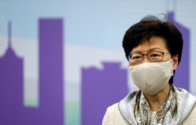 Hong Kong leader says city cannot tolerate any more 'chaos' Hong Kong leader says city cannot tolerate any more 'chaos'