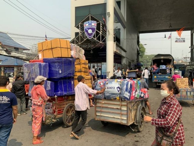 Conflict over trucks operating between Thailand and Myanmar Conflict over trucks operating between Thailand and Myanmar