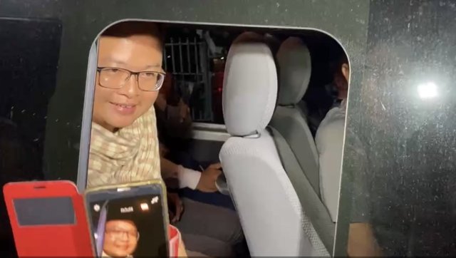 Thai protest leader Anont Nampa released, rebooked and returned to Bangkok Thai protest leader Anont Nampa released, rebooked and returned to Bangkok