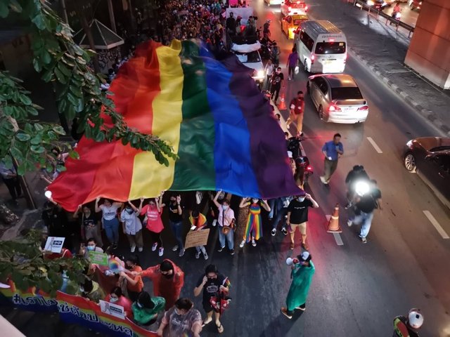 LBGT parade in Bangkok to raise gender equality awareness LBGT parade in Bangkok to raise gender equality awareness
