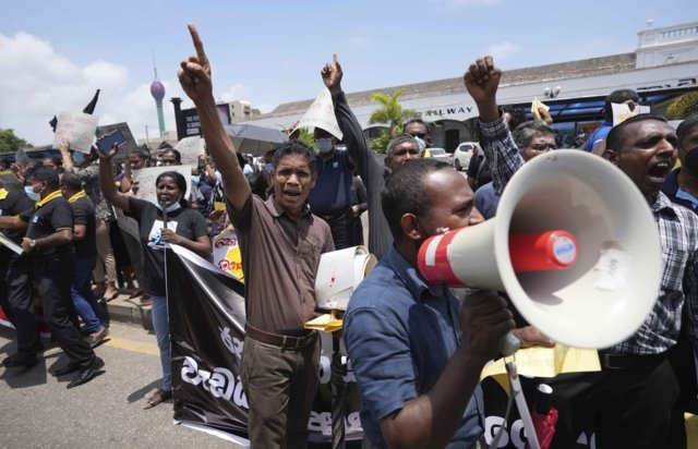 Widespread protests grip Sri Lanka after police shooting Widespread protests grip Sri Lanka after police shooting