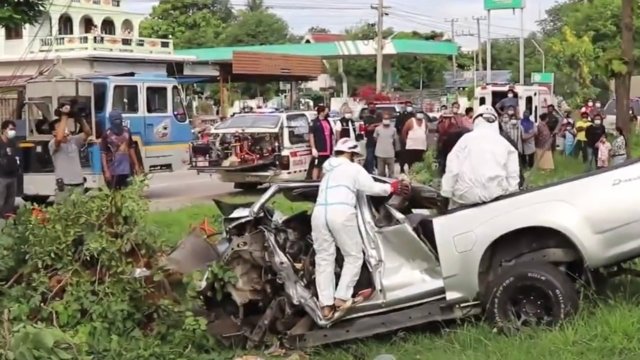 Two COVID-infected people on their way home for treatment killed in road accident Two COVID-infected people on their way home for treatment killed in road accident