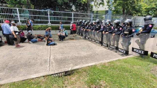 ‘Pai Dao Din’ arrested while leading protest to demand release of other protesters ‘Pai Dao Din’ arrested while leading protest to demand release of other protesters