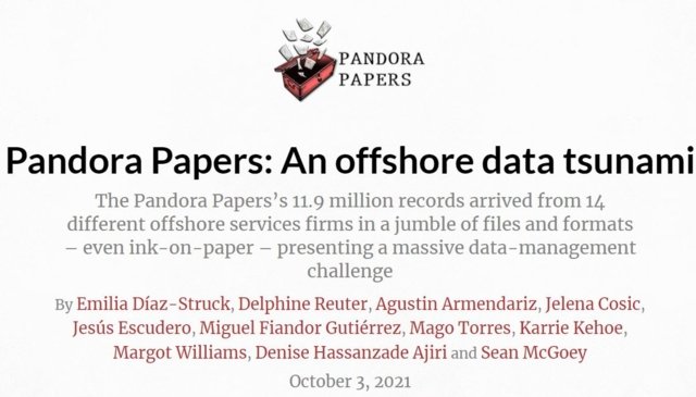 Pandora Papers expose world leaders’ offshore entities, Thai tycoon families among listed Pandora Papers expose world leaders’ offshore entities, Thai tycoon families among listed