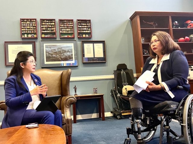 Khunying Sudarat, US Senator Duckworth meet in Washington DC Khunying Sudarat, US Senator Duckworth meet in Washington DC