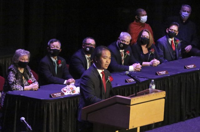 First Cambodian American mayor in US takes office First Cambodian American mayor in US takes office