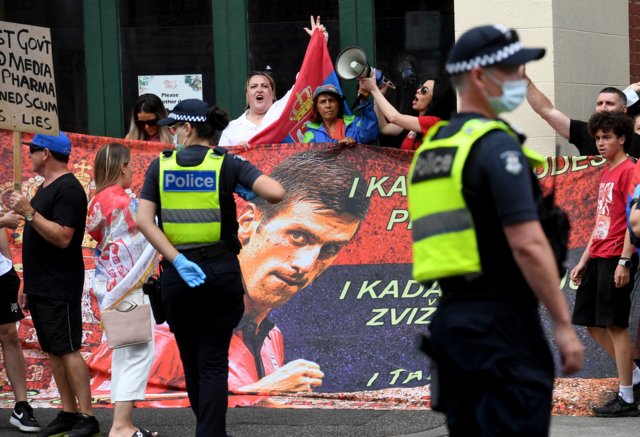 Djokovic a victim of politics, kept in captivity in Australia, say family Djokovic a victim of politics, kept in captivity in Australia, say family