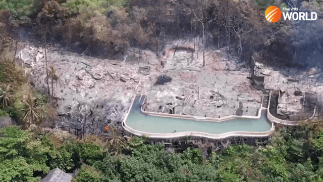 Fire erupts at luxury Koh Kut resort, celebrities have narrow escapes Fire erupts at luxury Koh Kut resort, celebrities have narrow escapes