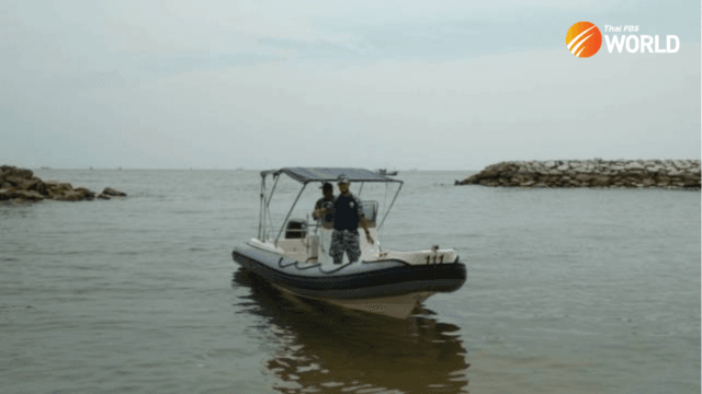 Fingerprinting process used to determine source of new oil film in sea off Laem Charoen beach Fingerprinting process used to determine source of new oil film in sea off Laem Charoen beach