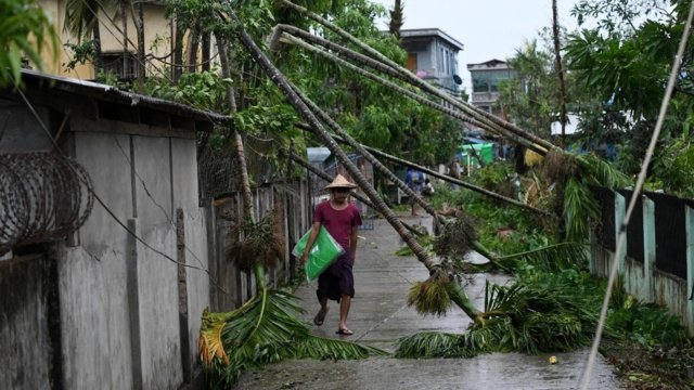 Cyclone Mocha hits Myanmar, Bangladesh Cyclone Mocha hits Myanmar, Bangladesh