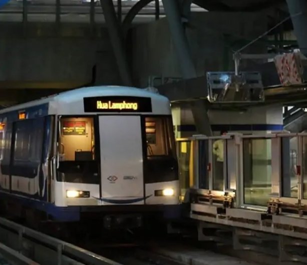 Bangkok’s MRT Blue Line fares frozen until year-end Bangkok’s MRT Blue Line fares frozen until year-end