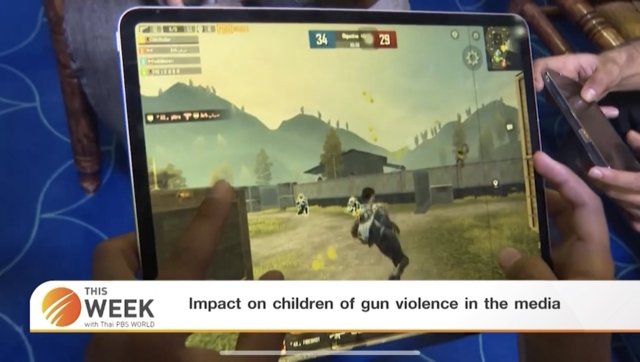 Impact on children of gun violence in the media Impact on children of gun violence in the media