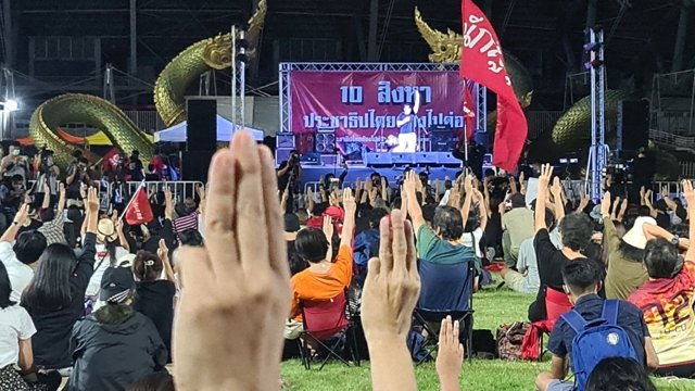 Pro-democracy activists reiterate demands at Wednesday’s rally after long hiatus Pro-democracy activists reiterate demands at Wednesday’s rally after long hiatus
