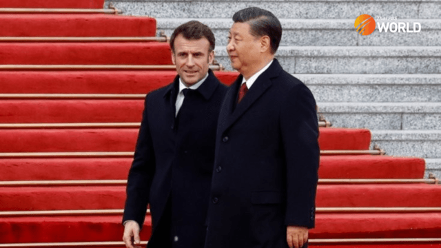 Macron says 'counting' on Xi to 'bring Russia to its senses' Macron says 'counting' on Xi to 'bring Russia to its senses'