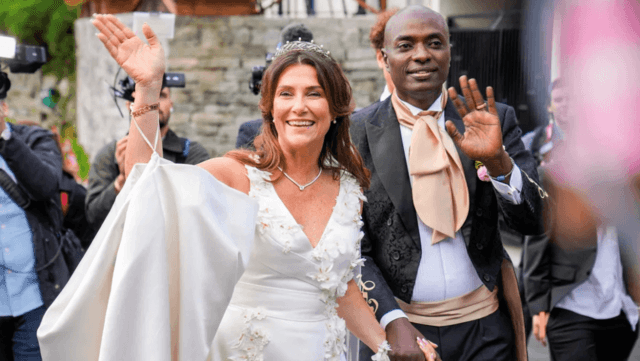 Norwegian princess marries American self-styled shaman in front of star-studded audience Norwegian princess marries American self-styled shaman in front of star-studded audience