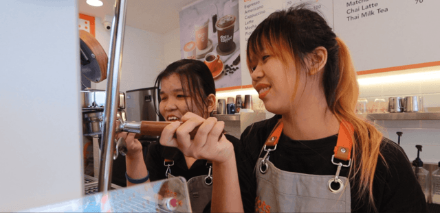 Central Bangkok cafe run entirely by visually impaired baristas Central Bangkok cafe run entirely by visually impaired baristas