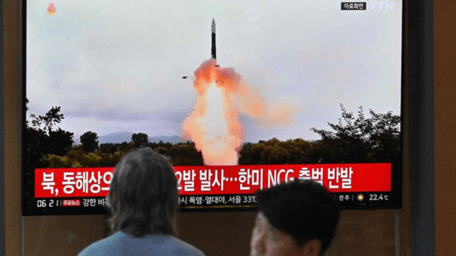 North Korea fires missiles ahead of key anniversary North Korea fires missiles ahead of key anniversary
