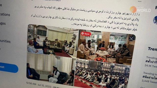 Indonesia says Taliban representatives visited 'informally' Indonesia says Taliban representatives visited 'informally'