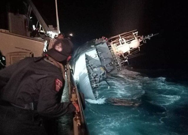 The Navy to reopen bidding for salvage of sunken HTMS Sukhothai next month The Navy to reopen bidding for salvage of sunken HTMS Sukhothai next month