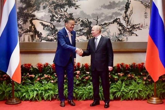Srettha invites Putin to visit Thailand Srettha invites Putin to visit Thailand