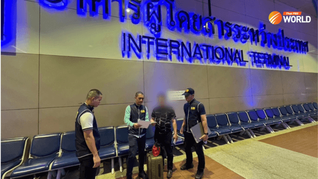 Key suspect in “Ufun Store” fraud apprehended at Don Mueang airport Key suspect in “Ufun Store” fraud apprehended at Don Mueang airport