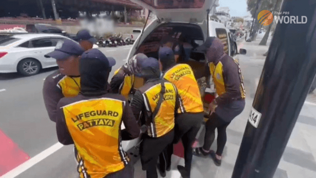 Body of foreign male found on Pattaya beach Body of foreign male found on Pattaya beach
