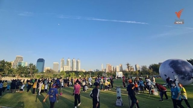 Star gazing event at Benjakitti Park on Saturday night Star gazing event at Benjakitti Park on Saturday night
