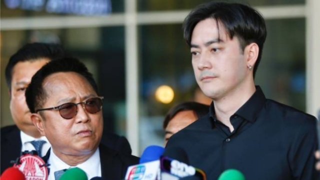 Former actor Rattapoom Tokongsup reports to police re extortion charge Former actor Rattapoom Tokongsup reports to police re extortion charge