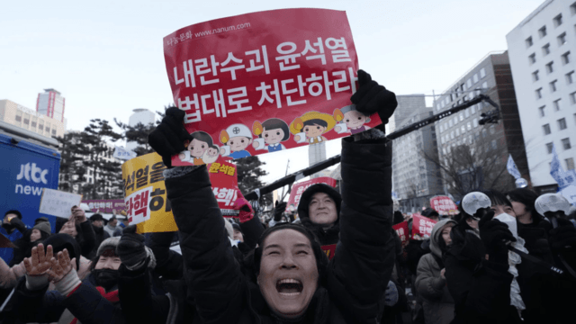 South Korea’s parliament votes to impeach President Yoon over his martial law order South Korea’s parliament votes to impeach President Yoon over his martial law order