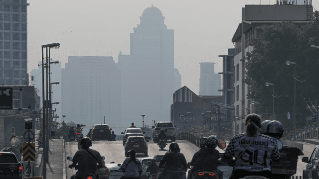 Air quality across Bangkok is potentially harmful to health Tuesday Air quality across Bangkok is potentially harmful to health Tuesday