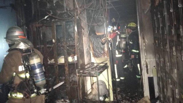 Ramathibodi Hospital's Building 1 closed after fire last night Ramathibodi Hospital's Building 1 closed after fire last night