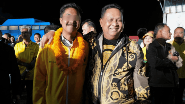 Democrat MP's son surrenders over police assault case Democrat MP's son surrenders over police assault case