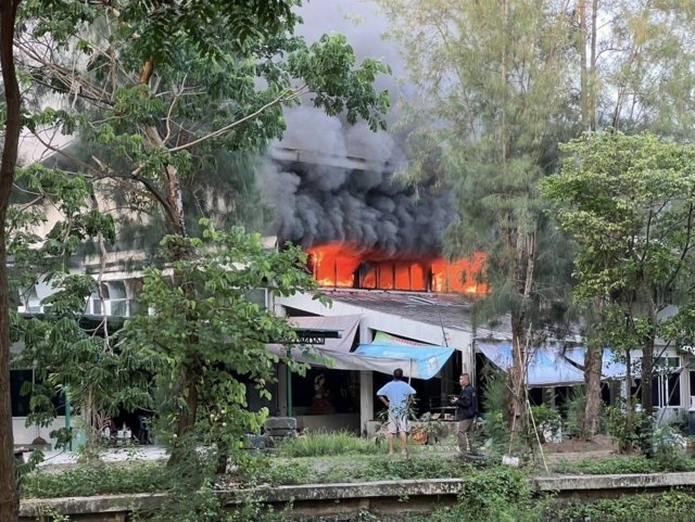 Fire destroys waxworks at Nakhon Pathom wax museum Fire destroys waxworks at Nakhon Pathom wax museum