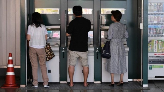 No phone calls at the ATM, Japan's Osaka tells over-65s No phone calls at the ATM, Japan's Osaka tells over-65s