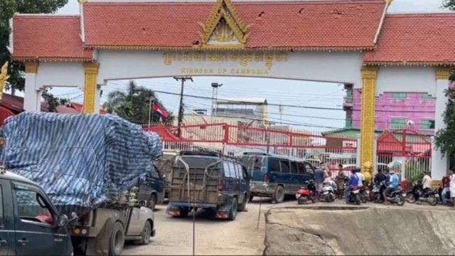 Chaos at Chanthaburi border as Cambodia closes checkpoint without warning Chaos at Chanthaburi border as Cambodia closes checkpoint without warning