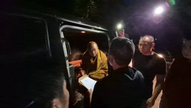 Luang Phor Alongkot and close aide arrested Luang Phor Alongkot and close aide arrested