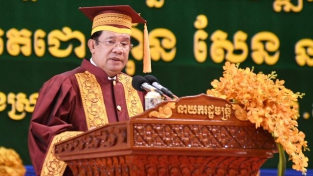 I threw it in the toilet’: Hun Sen hits back at Thai university I threw it in the toilet’: Hun Sen hits back at Thai university