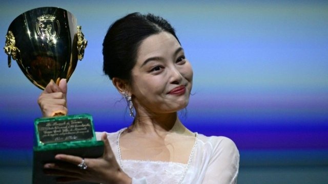 China's Xin Zhilei wins best actress award at Venice Film Festival China's Xin Zhilei wins best actress award at Venice Film Festival