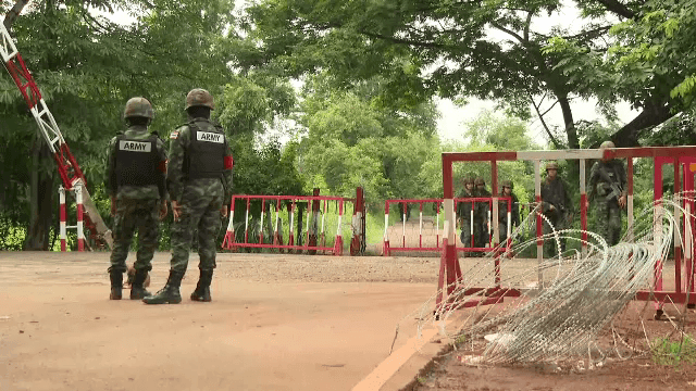 Cambodian soldiers open fire near Thai border, drone intrusion detected Cambodian soldiers open fire near Thai border, drone intrusion detected