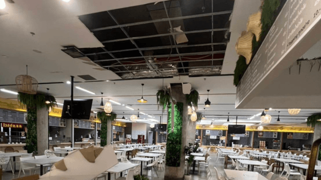 Parliament ceiling collapse sparks criticism over Bt23bn project Parliament ceiling collapse sparks criticism over Bt23bn project