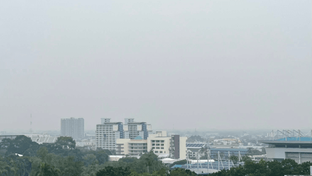 Haze from Indonesia reaching unhealthy levels in Hat Yai Haze from Indonesia reaching unhealthy levels in Hat Yai