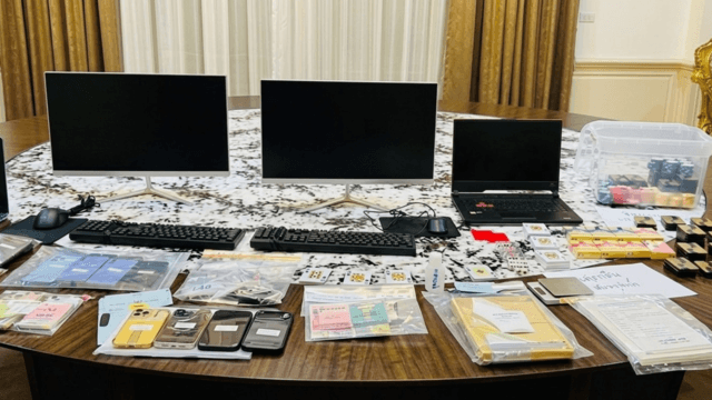 15 suspected members of transnational scam gang arrested in Bangkok 15 suspected members of transnational scam gang arrested in Bangkok