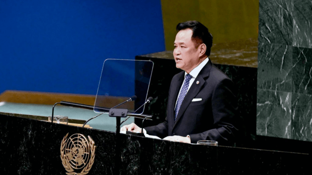 Anutin urges Cambodian ties, UN reform in UNGA address Anutin urges Cambodian ties, UN reform in UNGA address