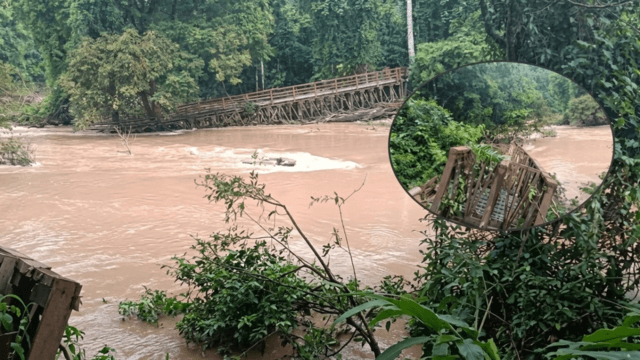 Khao Yai National Park closed indefinitely after bridge washed away Khao Yai National Park closed indefinitely after bridge washed away