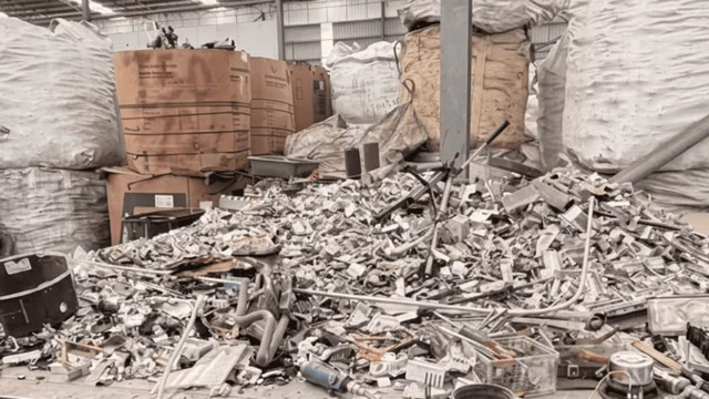 Industrial waste impounded in five warehouses in Rayong Industrial waste impounded in five warehouses in Rayong