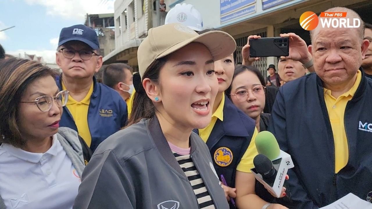 PM Paetongtarn Shinawatra visited flood-affected communities in Chiang Rai PM Paetongtarn Shinawatra visited flood-affected communities in Chiang Rai