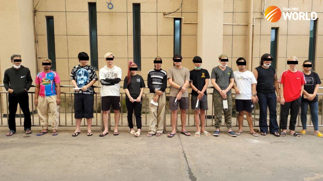 Alleged Thai members of a call centre gang in Cambodia deported to Thailand