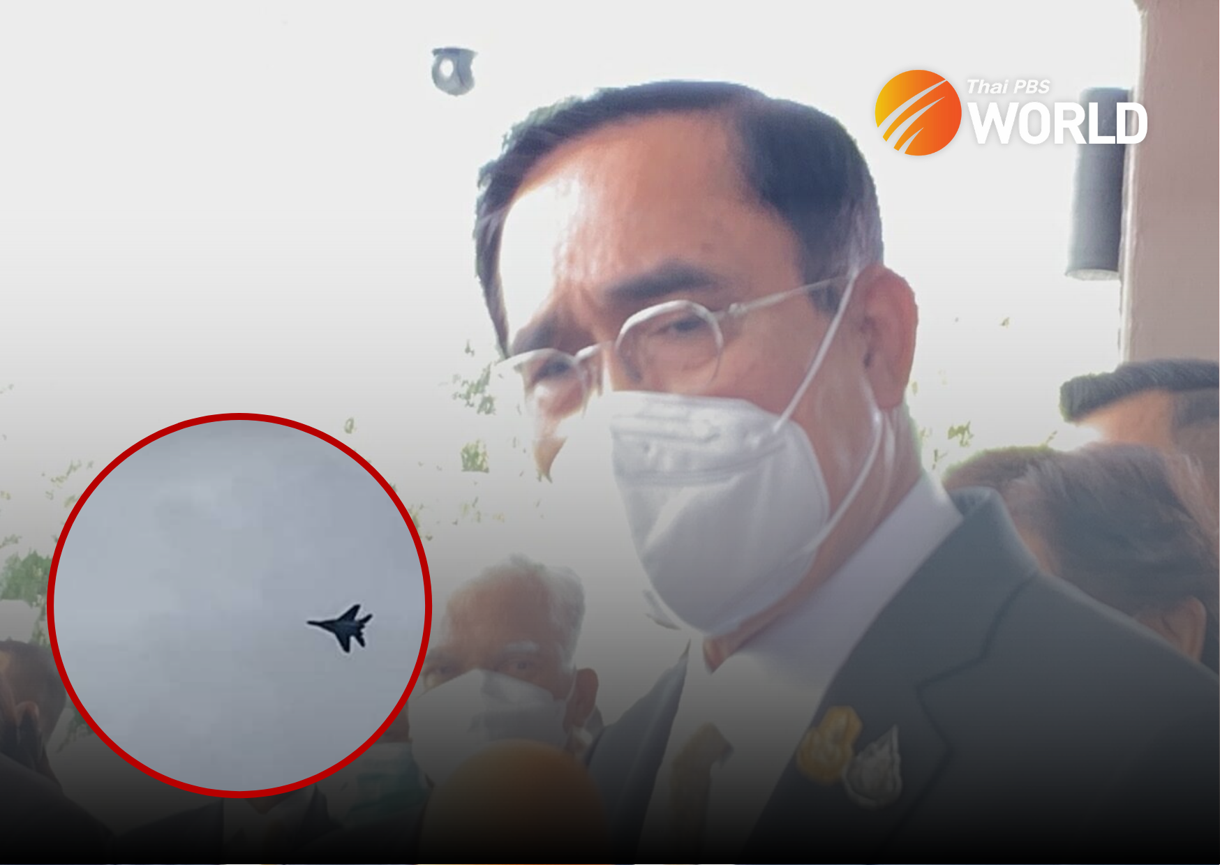 PM says incursion of Myanmar jet into Thai airspace not a big deal | Thai PBS World : The latest Thai news in English, News Headlines, World News and News Broadcasts in